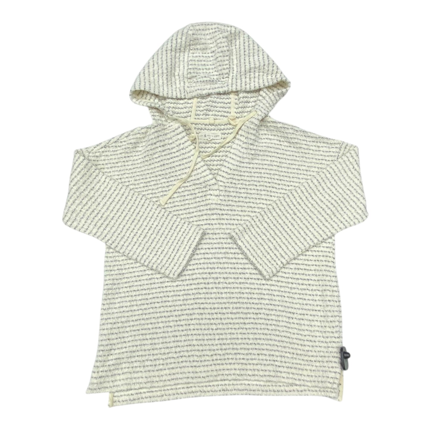 Sweater By Lou And Grey In Cream & Grey, Size:M