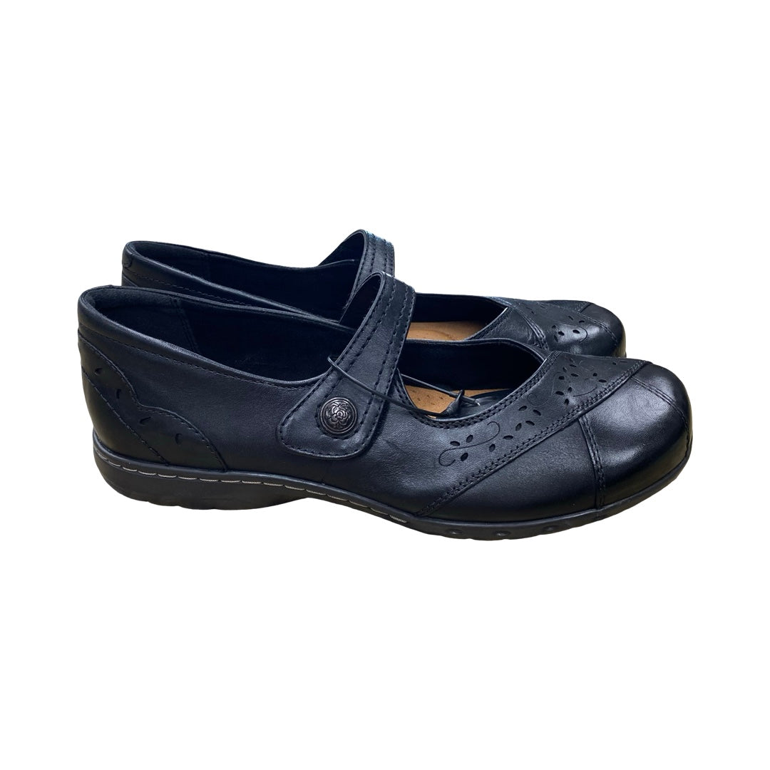 Shoes Flats By Cobb Hill In Black, Size:9.5