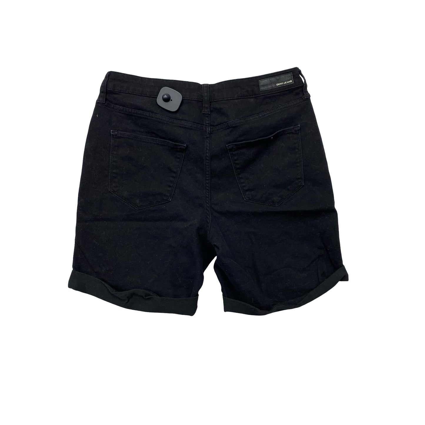 Shorts By Dkny In Black Denim, Size:8