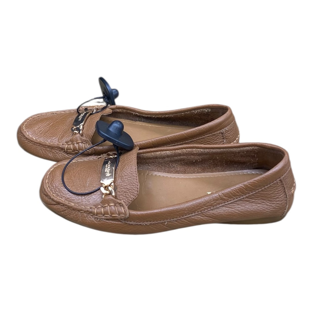 Shoes Designer By Coach In Brown, Size:6