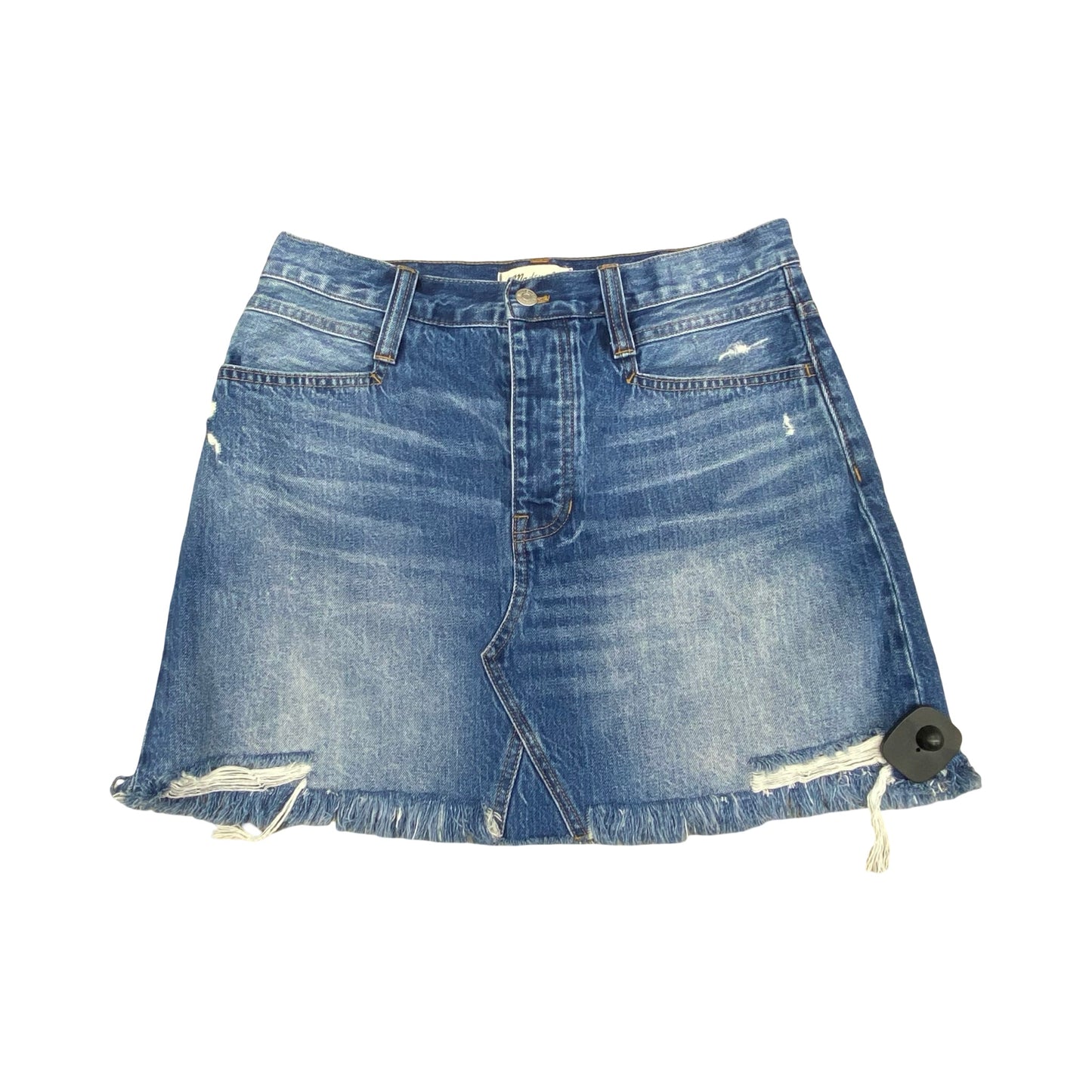Skirt Midi By Madewell In Blue, Size:8
