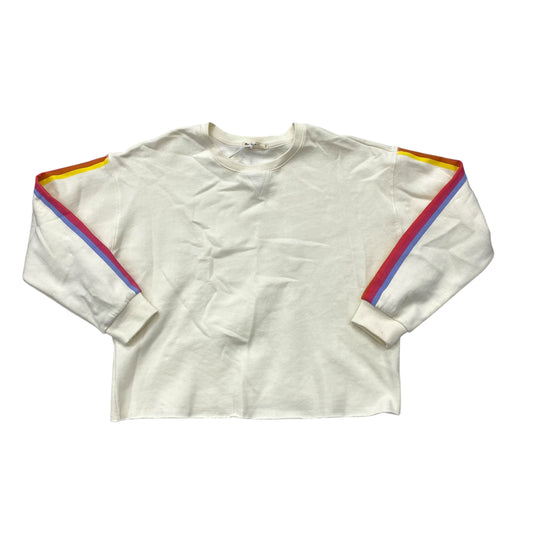 Sweatshirt Crewneck By Marine Layer In Cream, Size:S