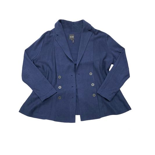 Blazer By Nic + Zoe In Navy, Size:Xl