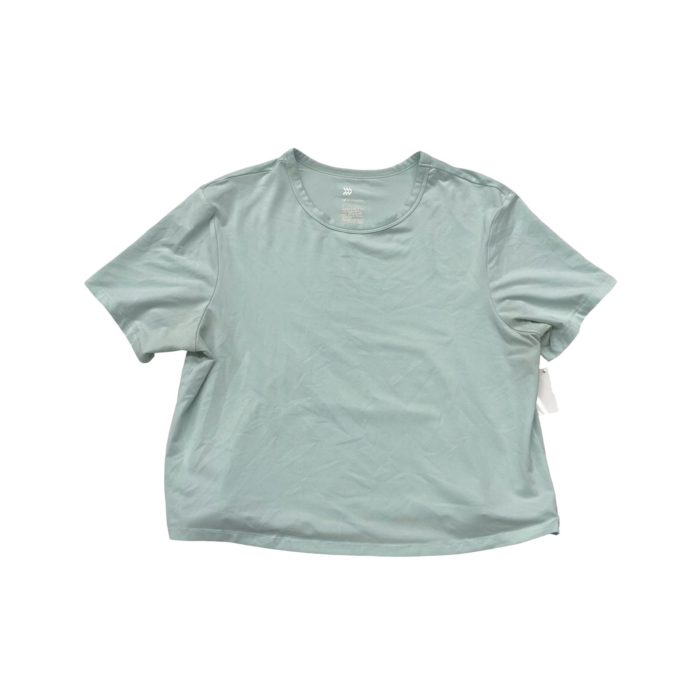 Athletic Top Ss By All In Motion In Teal, Size:M