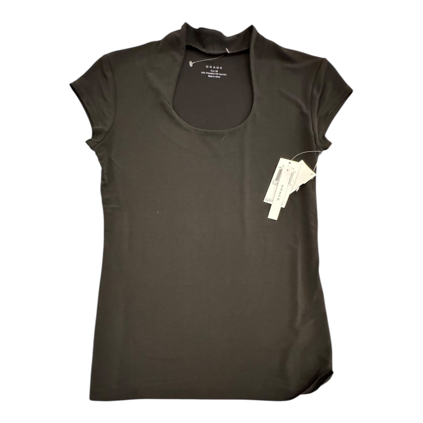 Top Ss By Grace In Black, Size:Xs