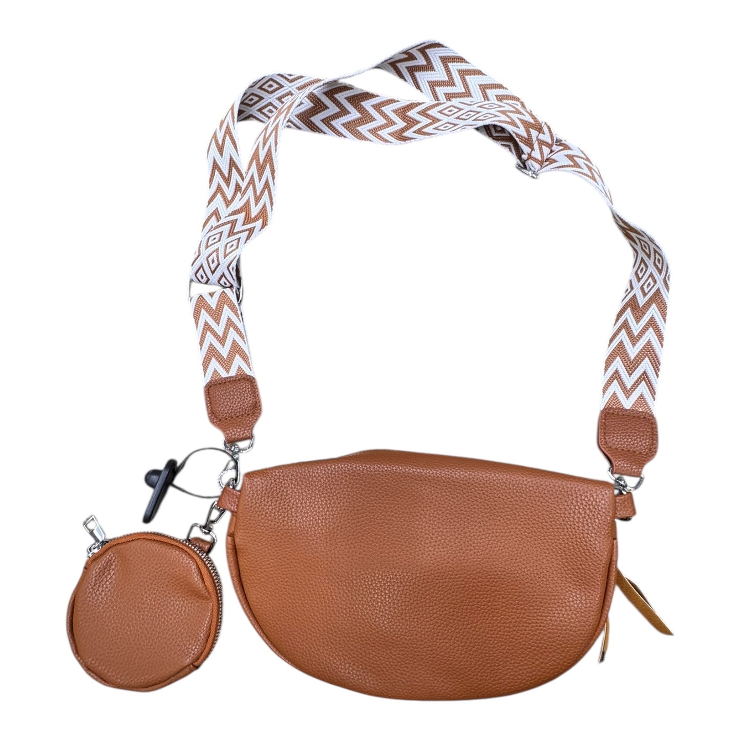 Belt Bag By Clothes Mentor In Brown, Size:Medium