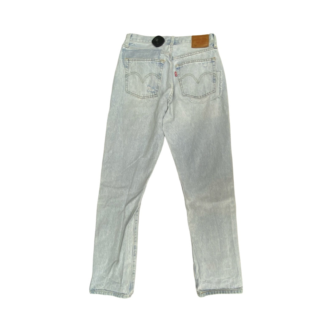 Jeans Straight By Levis In Blue Denim, Size:6