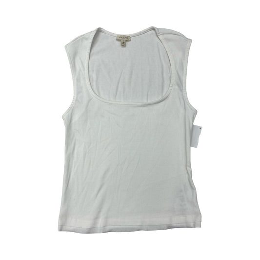 Top Sleeveless By Pilcro In White, Size:S