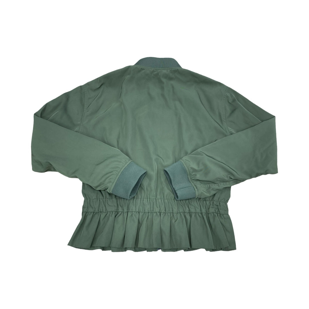 Jacket Designer By Kate Spade In Green, Size:M