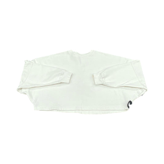 Sweatshirt Crewneck By Abercrombie And Fitch In White, Size:S
