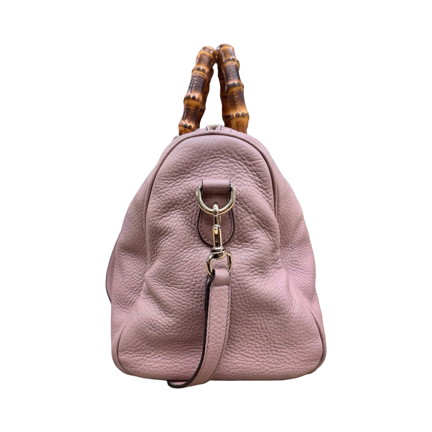 Handbag Luxury Designer By Gucci In Pink, Size:Medium
