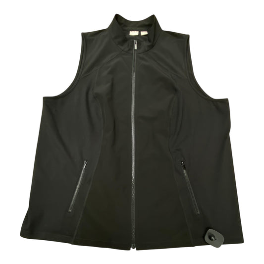 Vest Other By Chicos In Black, Size:1X