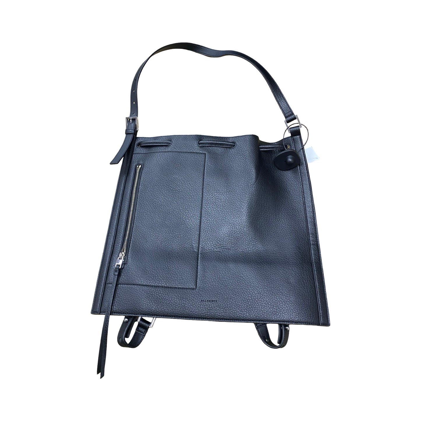 Handbag Designer By All Saints In Black, Size:Large