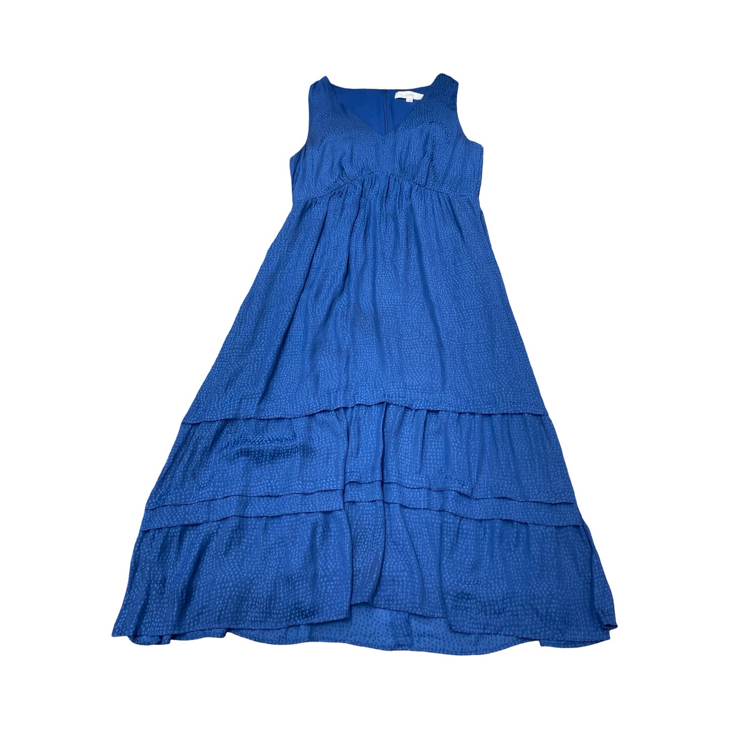Dress Casual Midi By Loft In Navy, Size:6