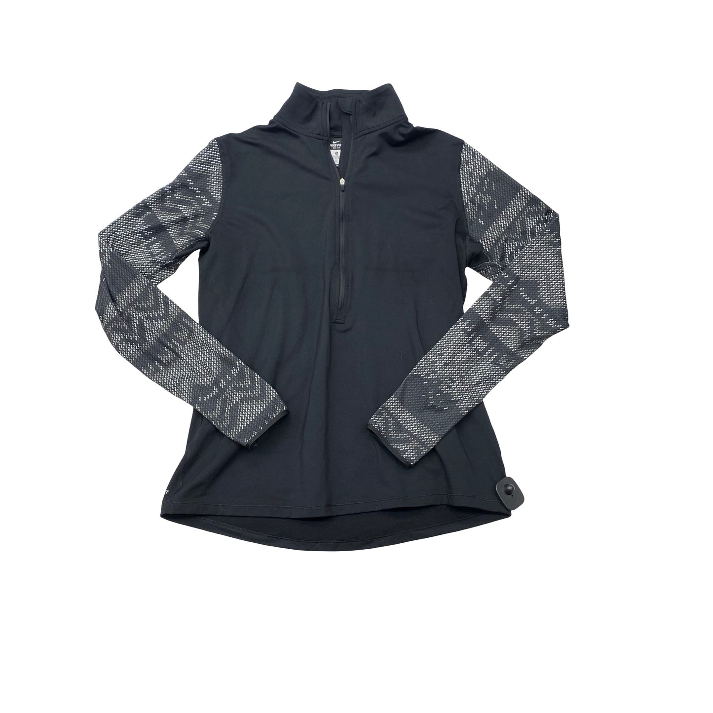 Athletic Jacket By Nike In Black, Size:Xl