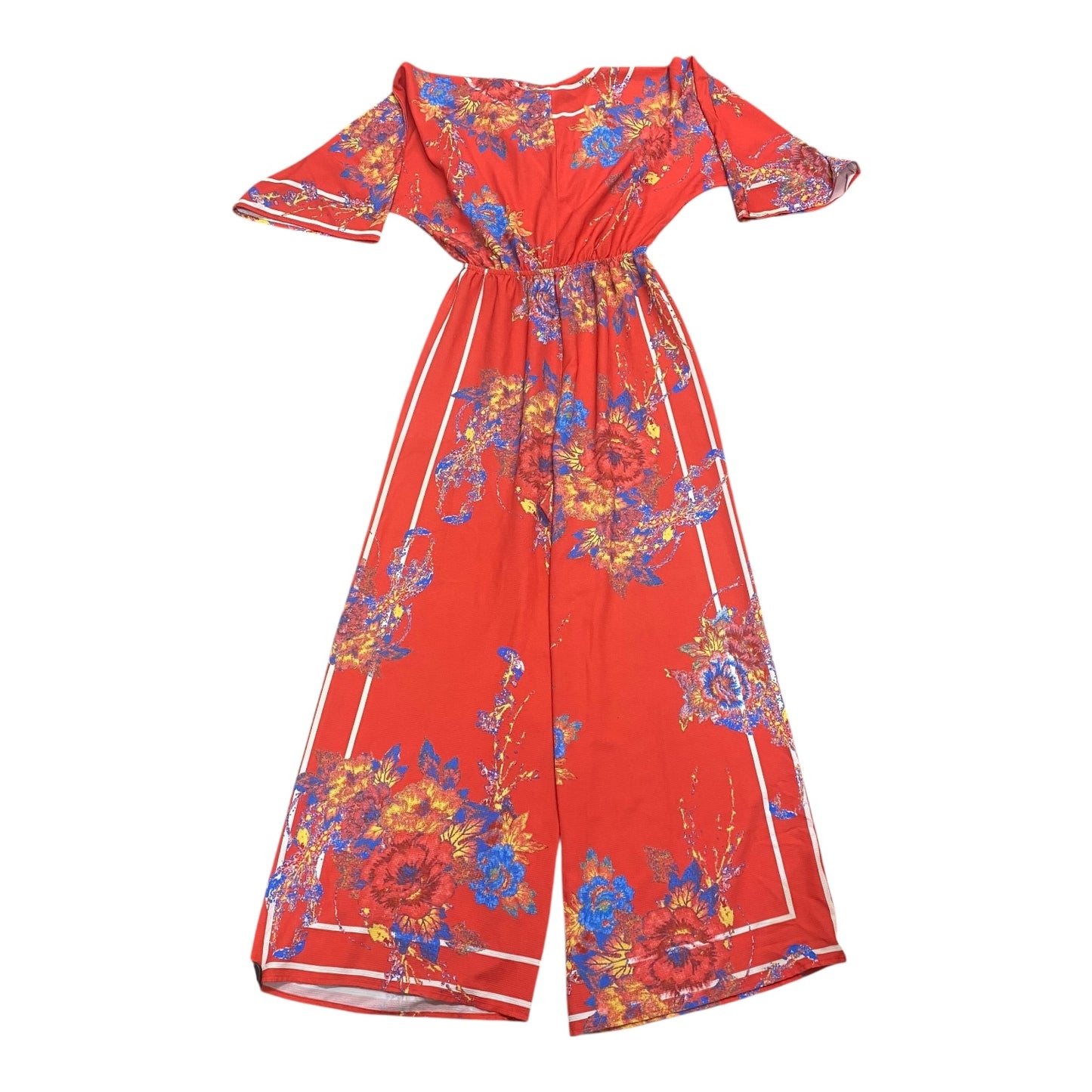 Jumpsuit By Flying Tomato In Multi, Size:Xs