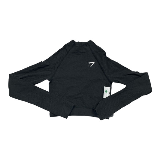 Athletic Top Ls Collar By Gym Shark In Grey, Size:S