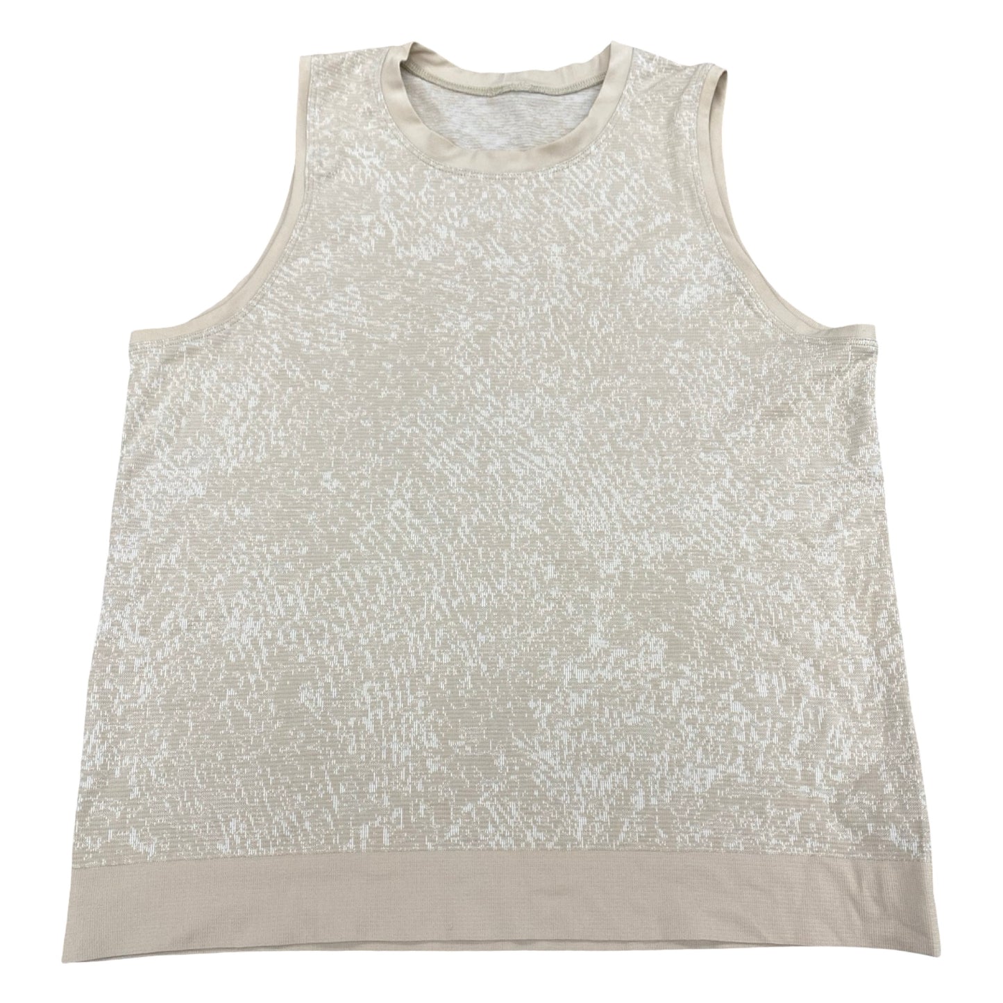 Athletic Tank Top By Lululemon In Beige, Size:12