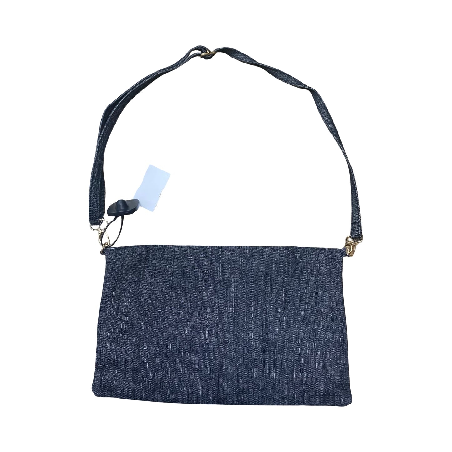 Handbag By Cmc In Grey & Silver, Size:Medium