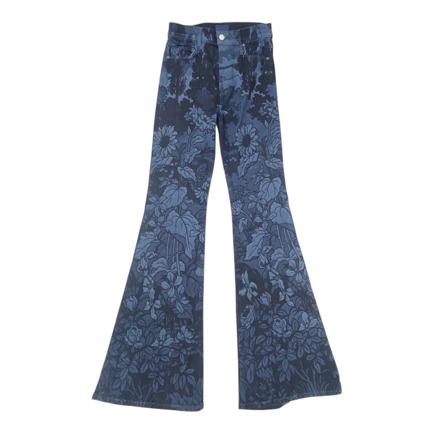 Jeans Flared By Mother In Blue, Size:0