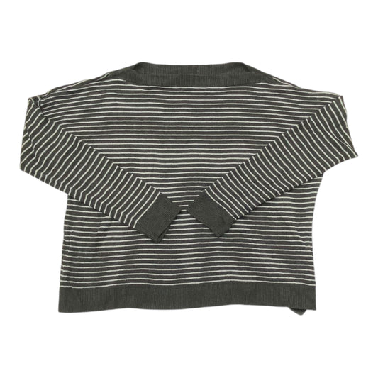 Sweater Designer By Eileen Fisher In Striped Pattern, Size:L