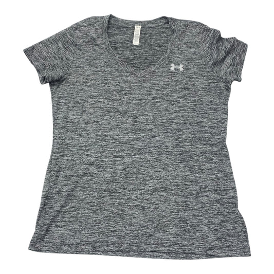 Athletic Top Ss By Under Armour In Grey, Size:S