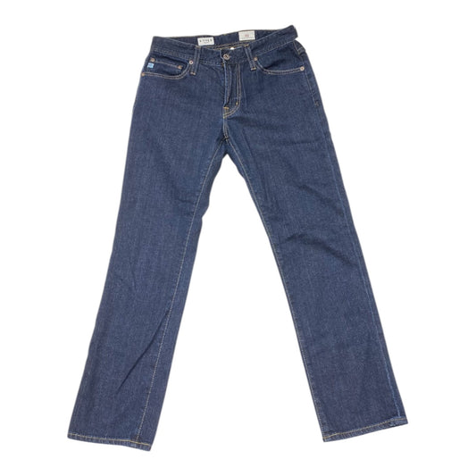 Jeans Straight By Adriano Goldschmied In Blue Denim, Size:6