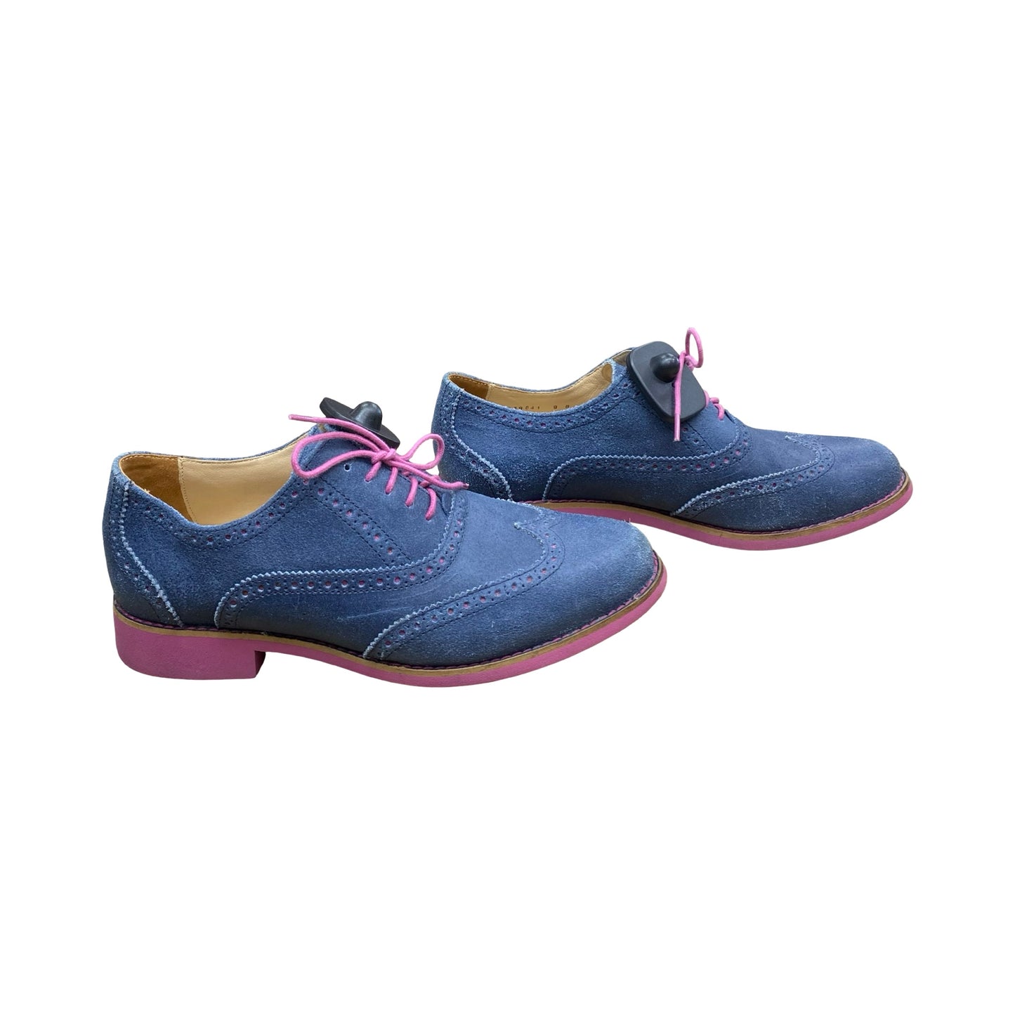 Shoes Flats By Cole-Haan In Blue & Pink, Size:9