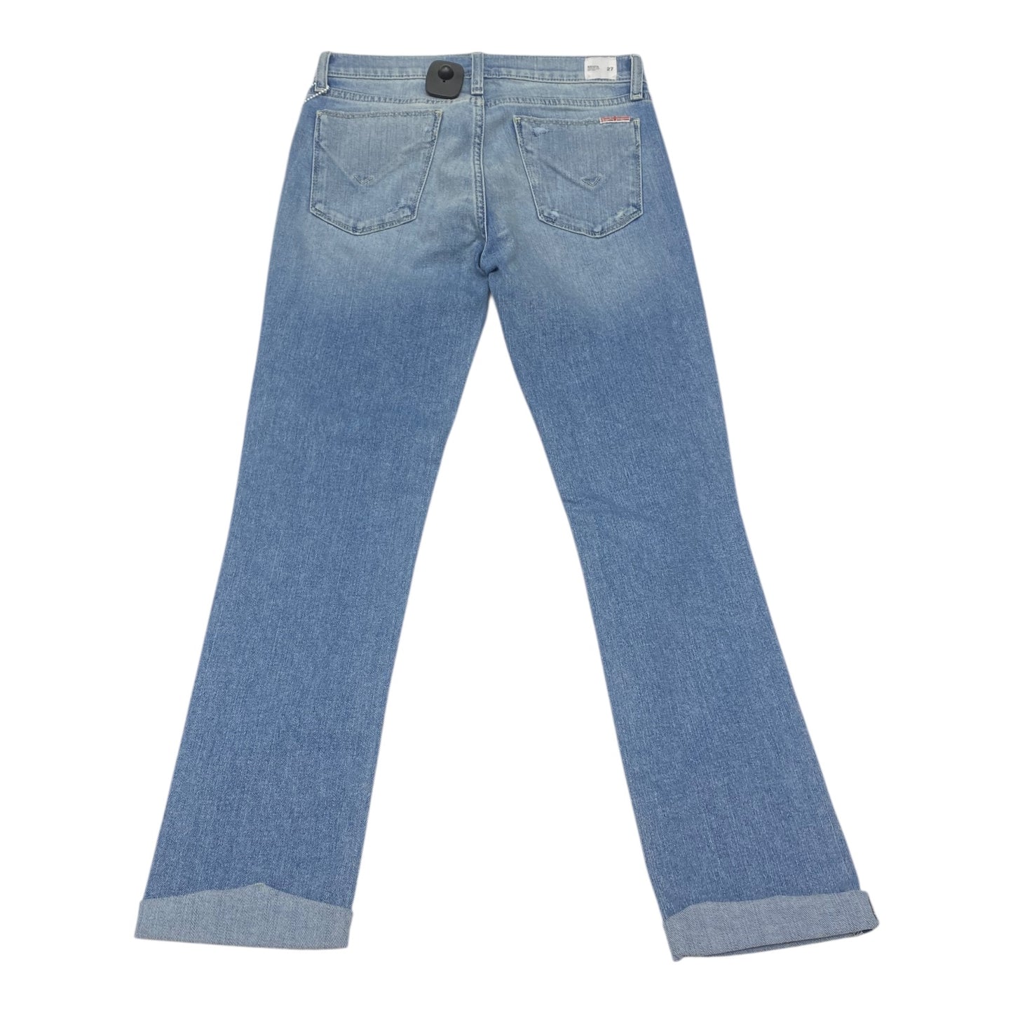 Jeans Straight By Hudson In Blue Denim, Size:4