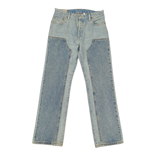 Jeans Straight By Levis In Blue, Size:8