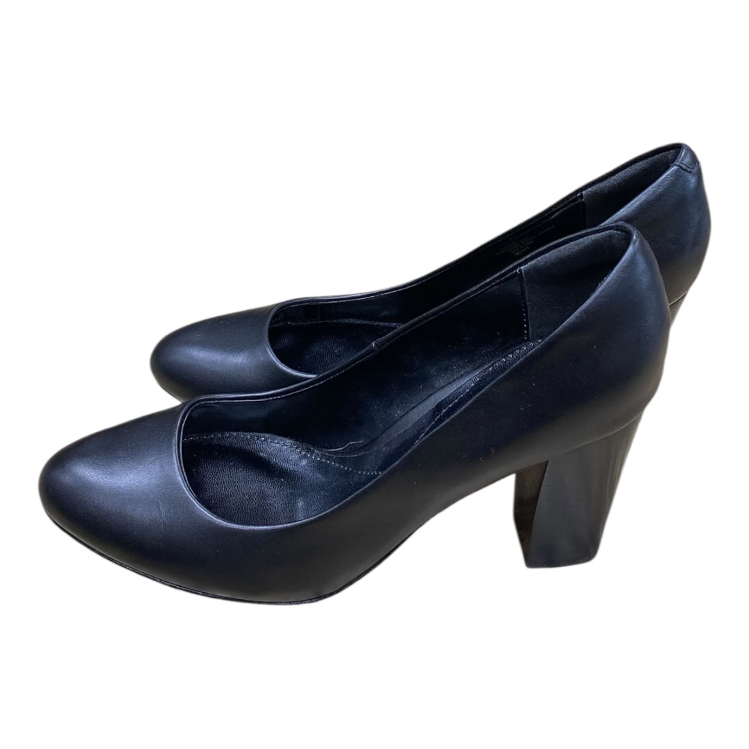 Shoes Heels Block By Isola In Black, Size:8.5