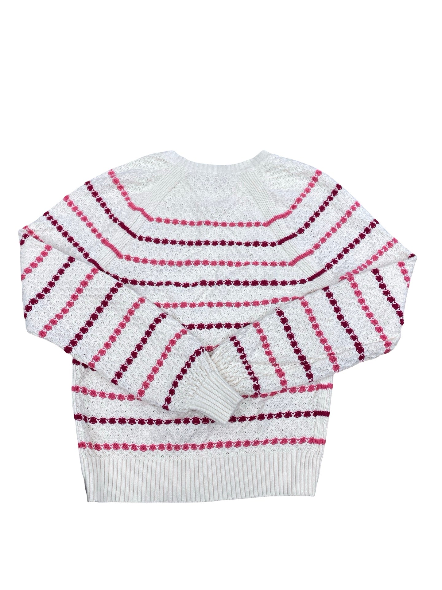 Sweater By Loft In Striped Pattern, Size:Xs