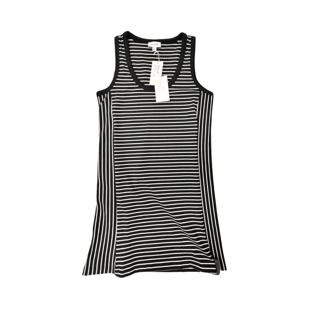 Dress Casual Midi By Evereve In Black & White, Size:S