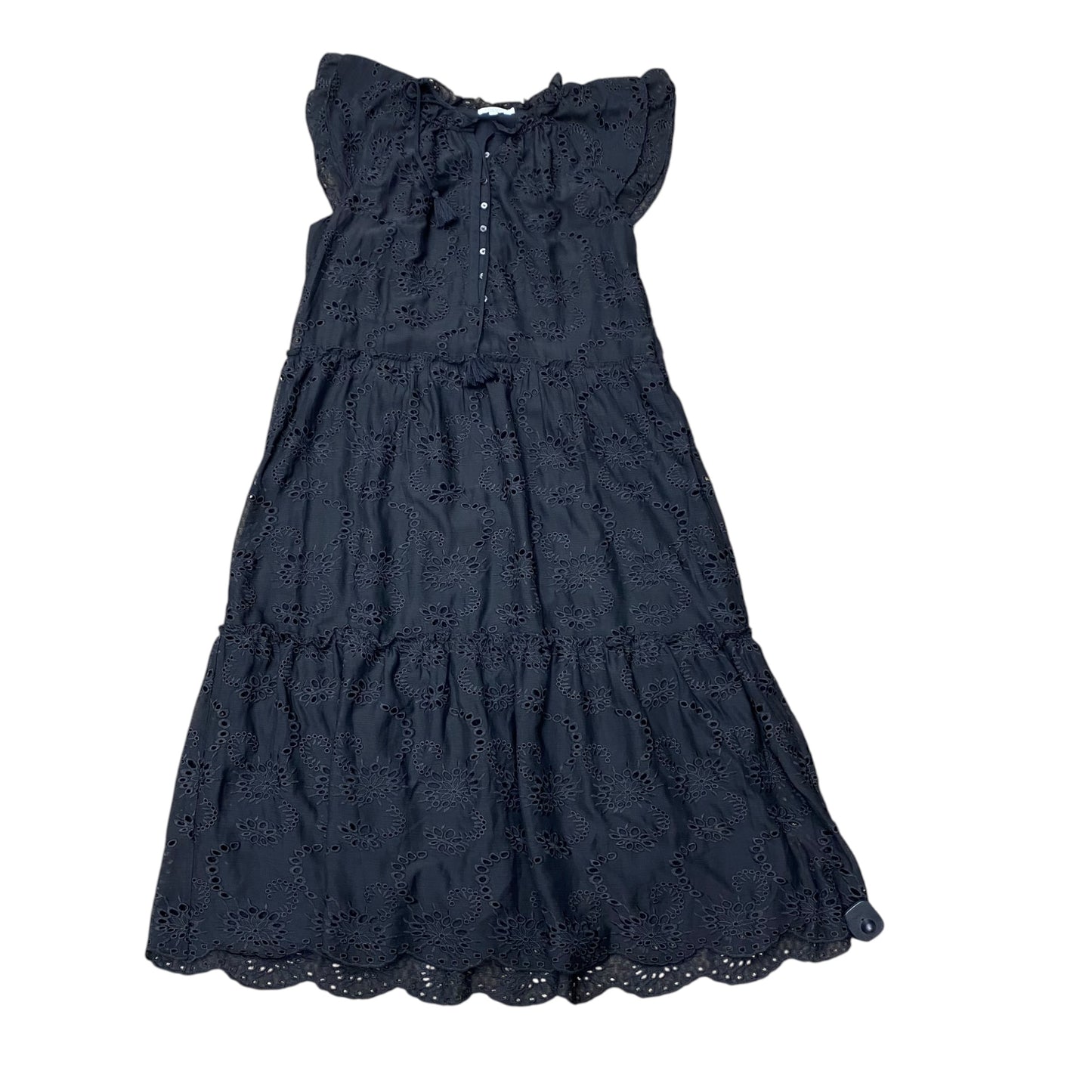 Dress Casual Maxi By Chicos In Black, Size:Xl