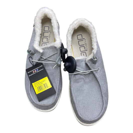 Shoes Sneakers By Hey Dude In Grey, Size:8