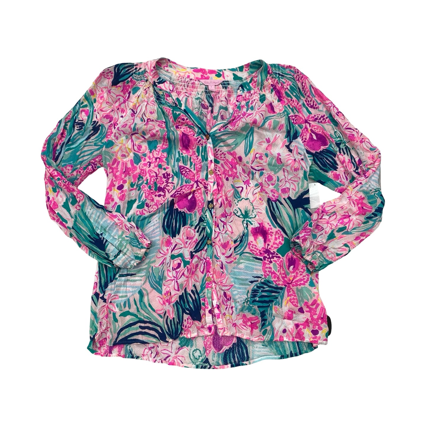 Top Ls Designer By Lilly Pulitzer In Multi, Size:L
