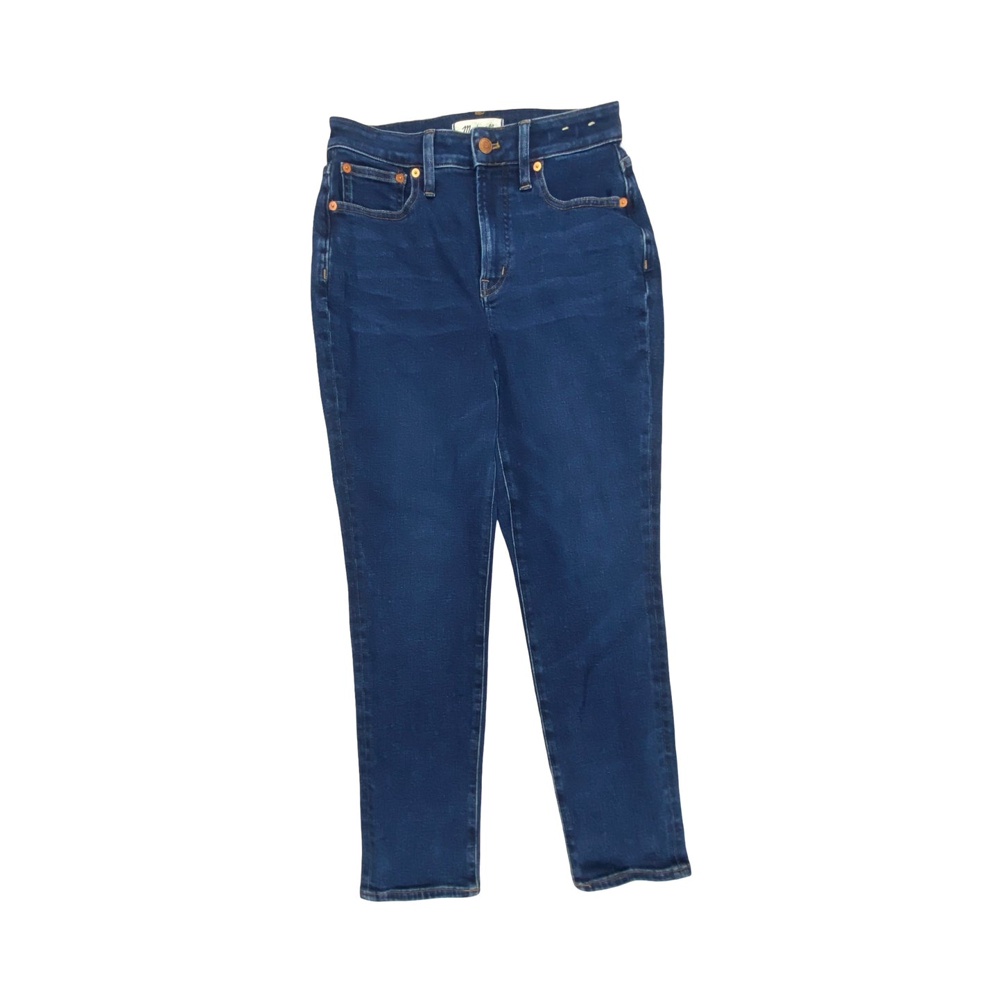 Jeans Skinny By Madewell In Blue Denim, Size:2