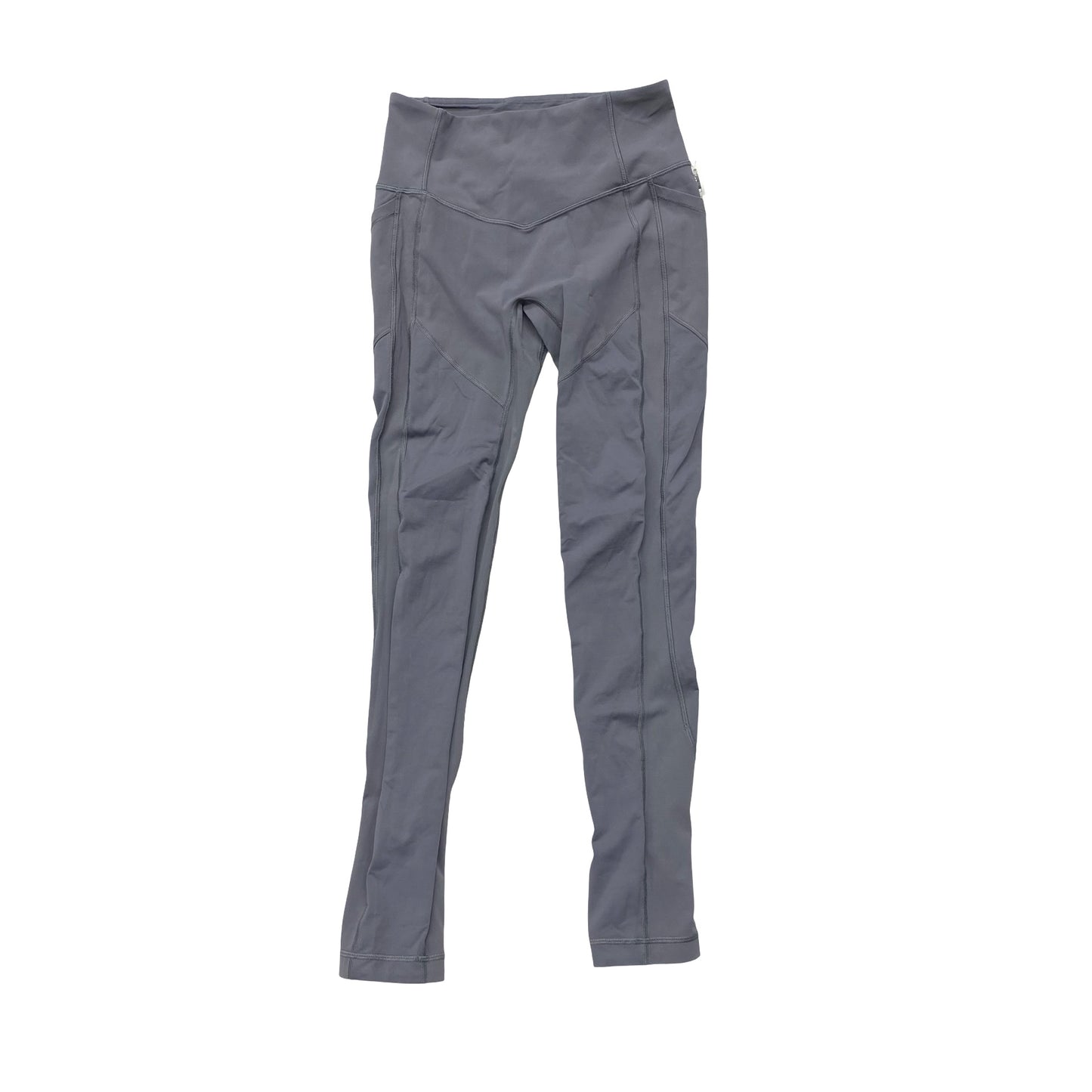 Athletic Leggings By Lululemon In Grey, Size:6