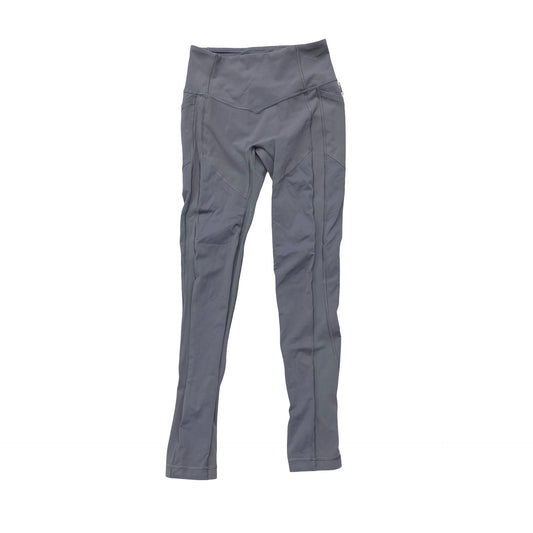 Athletic Leggings By Lululemon In Grey, Size:6