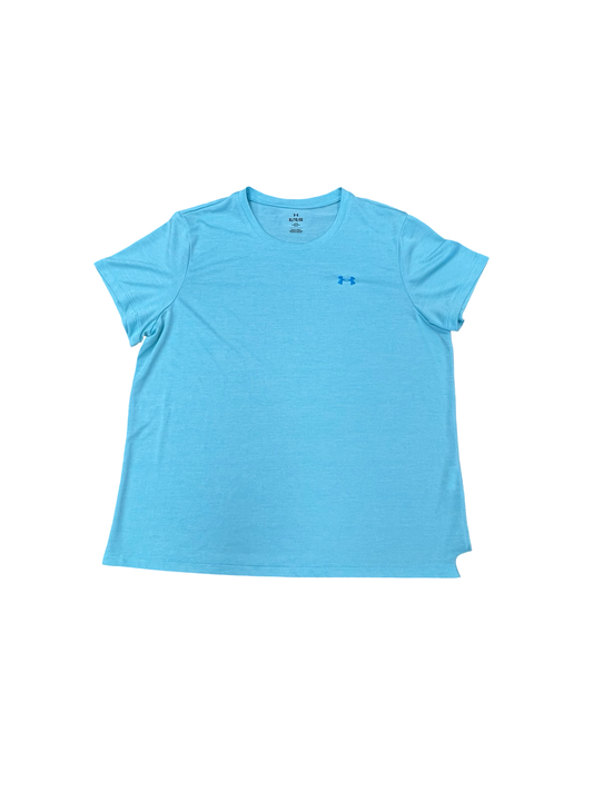 Athletic Top Ss By Under Armour In Blue, Size:Xl