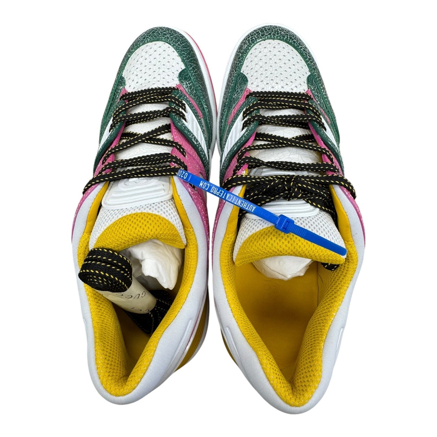 Shoes Luxury Designer By Gucci In Multi, Size:9.5