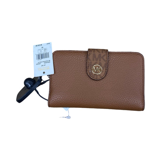 Wallet Designer By Michael Kors In Brown, Size:Small