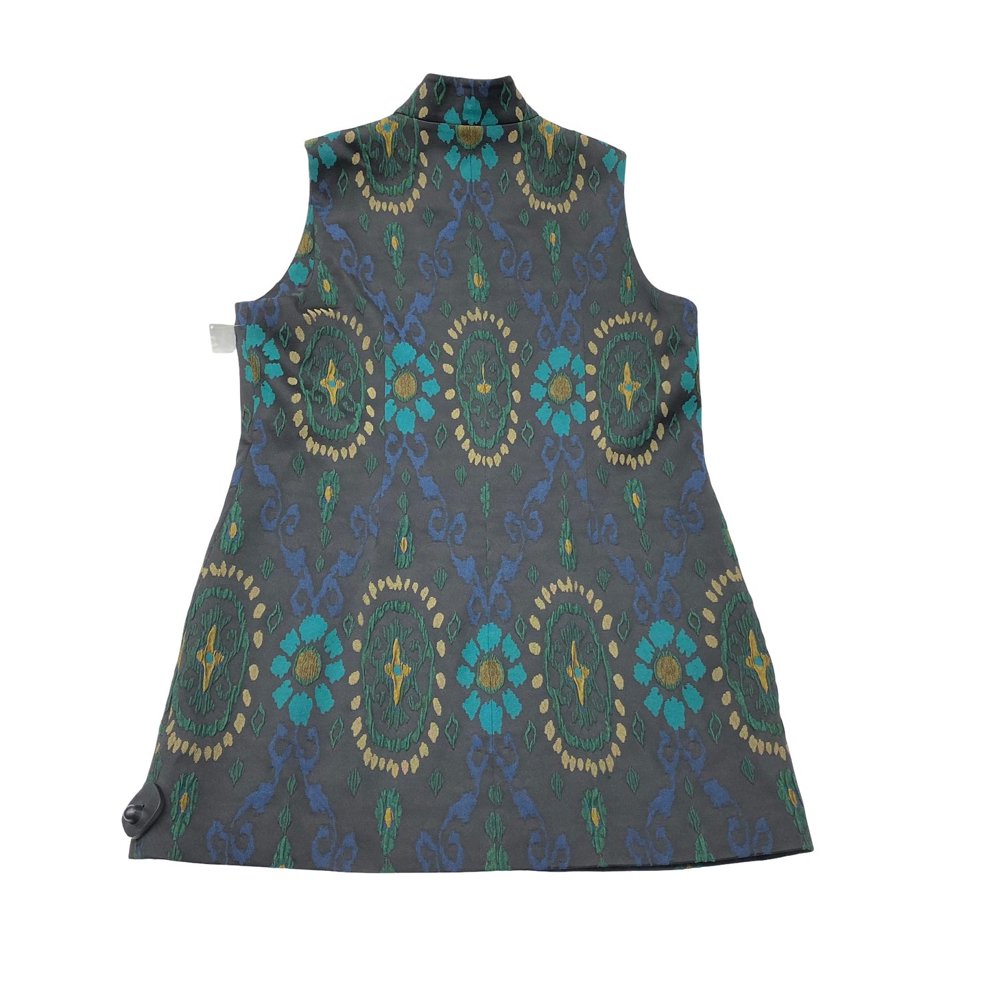 Dress Casual Midi By Per Se In Multi, Size:Xl