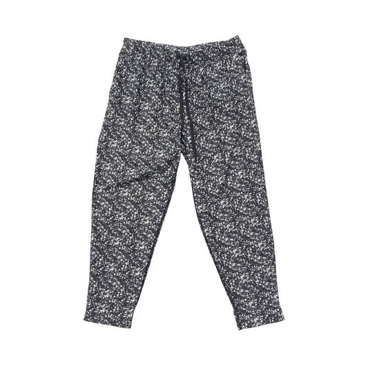 Athletic Pants By Lululemon In Black & White, Size:L