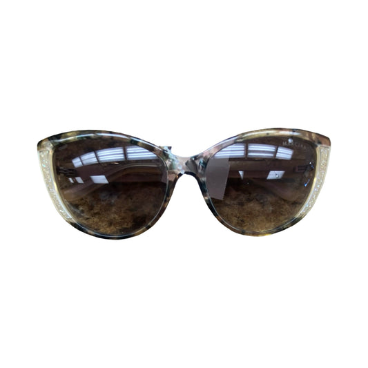 Sunglasses Designer By Marciano In Brown, Size: