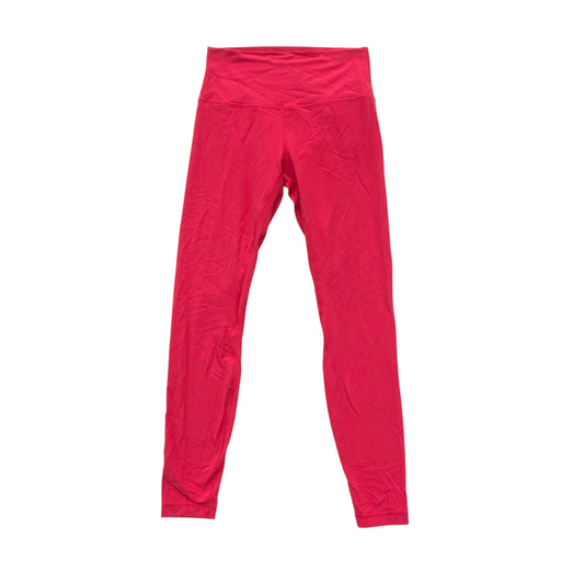 Athletic Leggings By Lululemon In Pink, Size:8