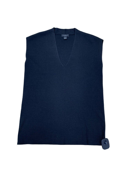 Top Sleeveless By Ann Taylor In Black, Size:S