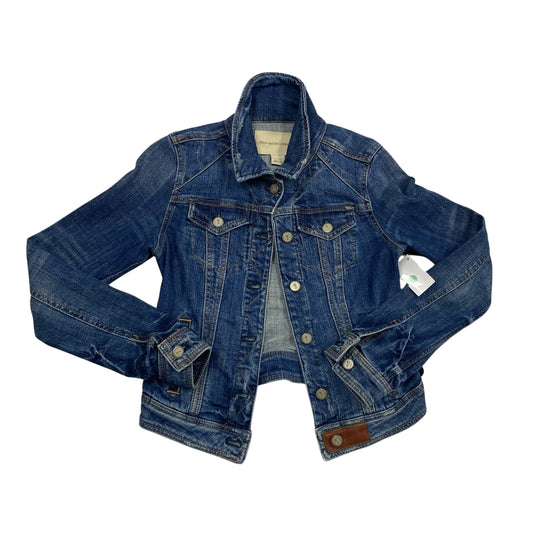 Jacket Denim By Pilcro In Blue, Size:Xs