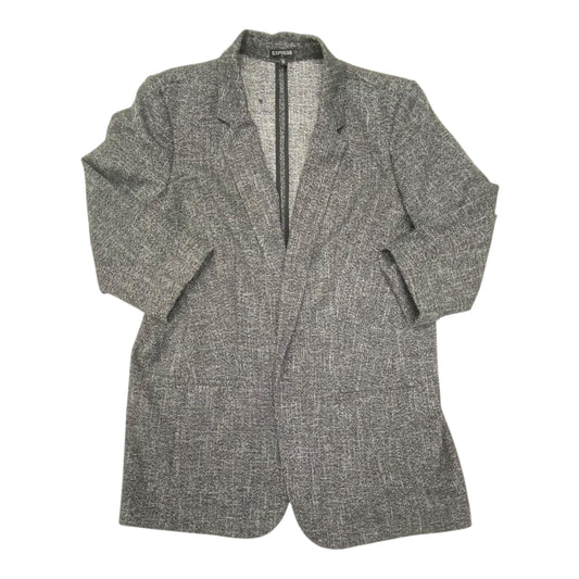 Blazer By Express In Black & Grey, Size:Xl