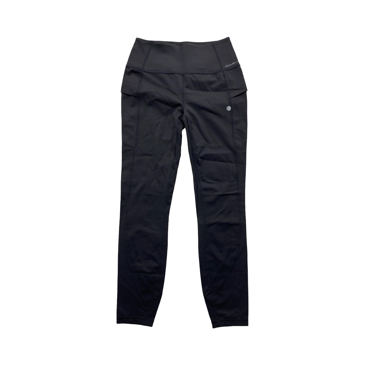Athletic Leggings By Eddie Bauer In Black, Size:M